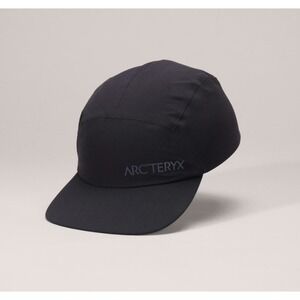 NEW Arc'teryx Paltz Cap Hat Small/Medium Black Softshell Panel Outdoor Hiking